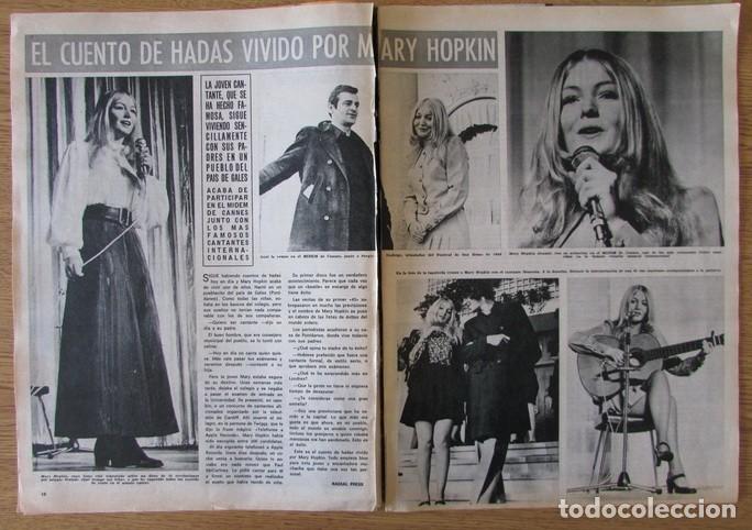 Collezionismo di Rivista &iexcl;Hola!: RECORTE REVISTA HOLA 1277 1969 MARY HOPKIN