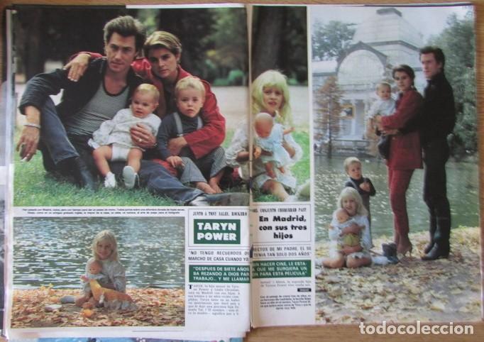 Colecionismo da Revista &iexcl;Hola!: RECORTE REVISTA HOLA N&ordm; 2097 1984 TARIN POWER. 5 P&Aacute;GS