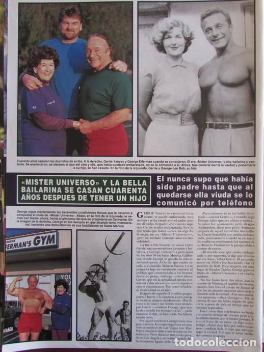 Collezionismo di Rivista &iexcl;Hola!: RECORTE REVISTA HOLA 2600 1994 MISTER UNIVERSO GERRIE YANCEY Y GEORGE EIFERMAN