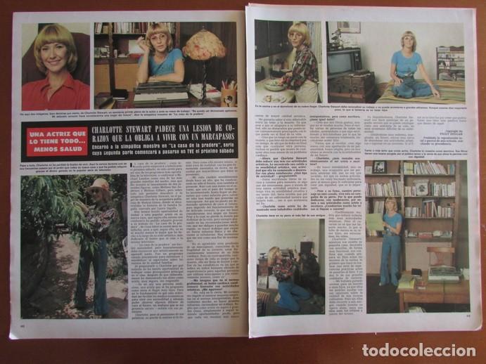 Collezionismo di Rivista &iexcl;Hola!: RECORTE REVISTA HOLA 1828 1979 CHARLOTTE STEWART. RODDY LLEWELLYN