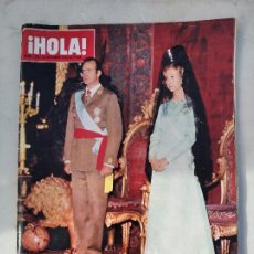 Coleccionismo de Revista Hola: REVISTA HOLA. 6 DICIEMBRE DE 1975. Nº 1632. HOMENAJE A LOS REYES DE ESPAÑA....ZXY