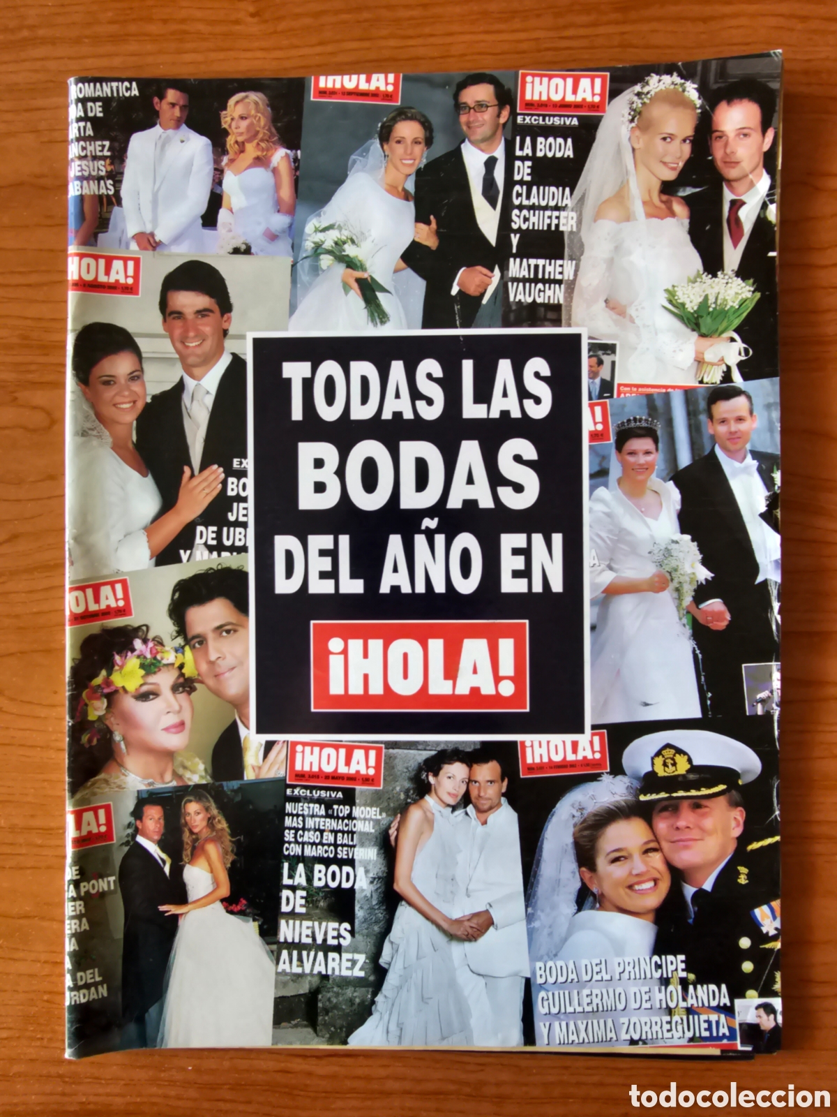 Coleccionismo de Revista Hola: REVISTA HOLA, TODAS LAS BODAS DEL A&Ntilde;O 2002