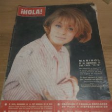 Coleccionismo de Revista Hola: HOLA 1965 MARISOL YEYÉ/PAPÁ MISIONERO ONU /BALDUINO Y FABIOLA
