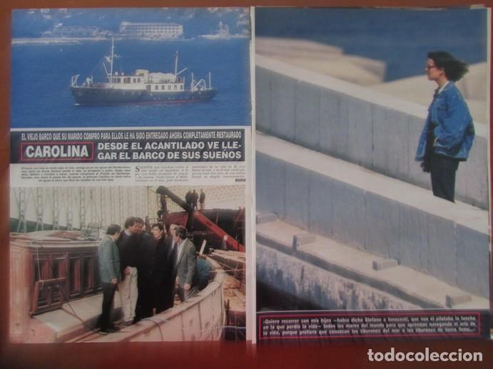 Sammeln von Zeitschriften &iexcl;Hola!: RECORTE REVISTA HOLA 2487 1992 CAROLINA DE M&Oacute;NACO 5 P&Aacute;GS
