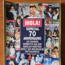 Coleccionismo de Revista Hola: HOLA ESPECIAL 70 ANIVERSARIO AVA GARDNER, URSULA ANDRESS, MARILYN MONROE, GRACIA DE MÓNACO...
