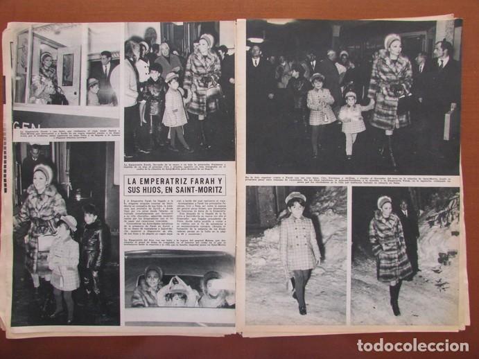 Sammeln von Zeitschriften &iexcl;Hola!: RECORTE REVISTA HOLA 1275 1969 FARAH DIBA PAHLAVI.