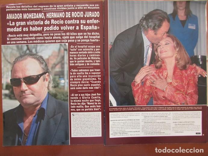 Sammeln von Zeitschriften &iexcl;Hola!: RECORTE REVISTA HOLA 3219 2006 AMADOR MOHEDANO, ROC&Iacute;O JURADO. 7 P&Aacute;GS