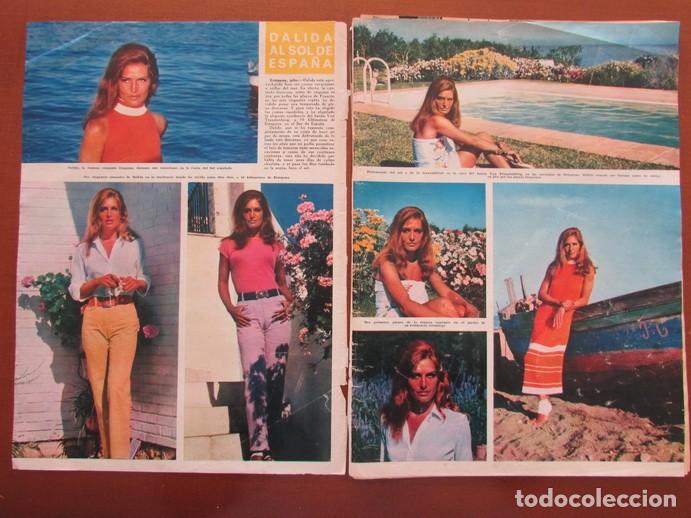 Collezionismo di Rivista &iexcl;Hola!: RECORTE REVISTA HOLA 1967 DALIDA 2 P&Aacute;GS. MISTOL