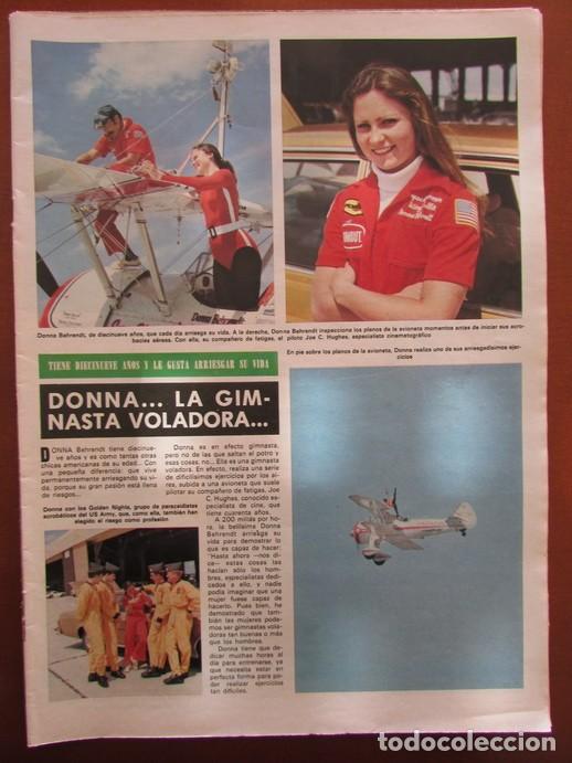 Colecionismo da Revista &iexcl;Hola!: RECORTE REVISTA HOLA 1726 1977 DONNA BEHRENDT
