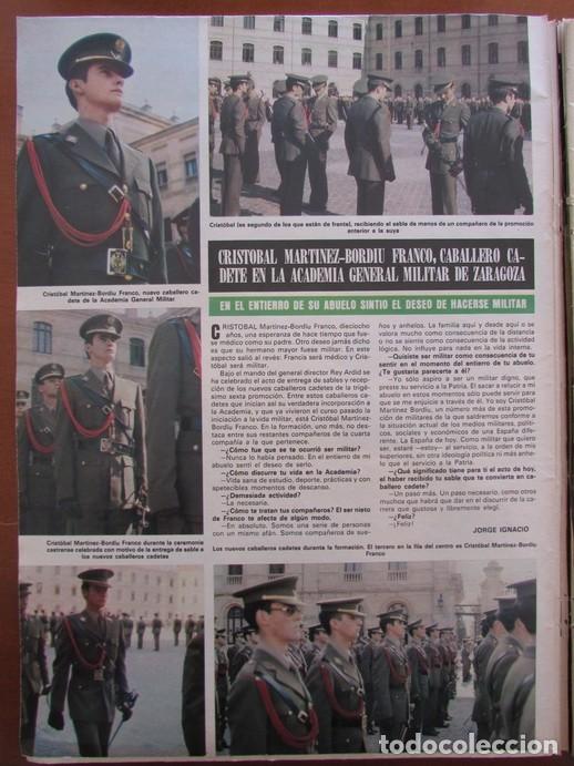 Colecionismo da Revista &iexcl;Hola!: RECORTE REVISTA HOLA 1726 1977 CRIST&Oacute;BAL MART&Iacute;NEZ BORDI&Uacute;