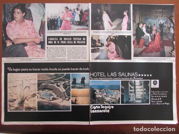 Colecionismo da Revista &iexcl;Hola!: RECORTE REVISTA HOLA 1726 1977 CAROLINA DE M&Oacute;NACO