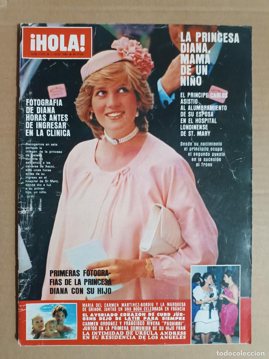 Colecionismo da Revista &iexcl;Hola!: REVISTA HOLA N&ordm; 1975 A&Ntilde;O 1982. DEBBIE BOONE. LOLA FORNER. URSULA ANDRES. DIANA DE GALES.