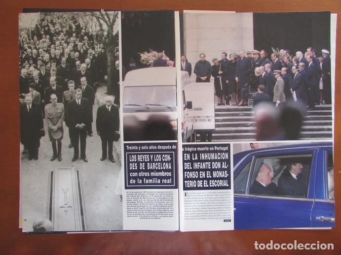 Coleccionismo de Revista Hola: RECORTE HOLA 2516 1992 INHUMACI&Oacute;N DEL INFANTE DON ALFONSO EN EL MONASTERIO DEL ESCORIAL 5 P&Aacute;GS