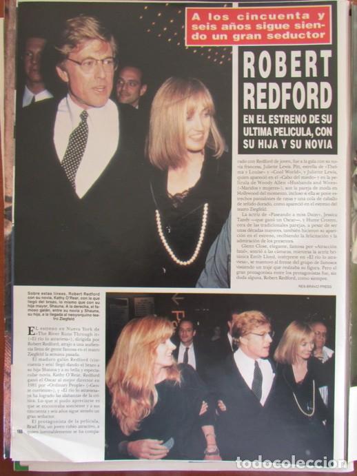 Coleccionismo de Revista Hola: RECORTE HOLA 2516 1992 ROBERT REDFORD