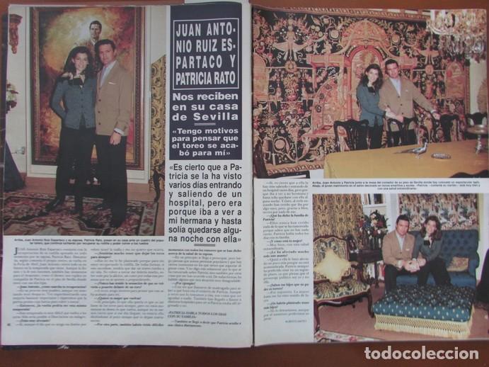 Coleccionismo de Revista Hola: RECORTE HOLA 2747 1997 JUAN ANTONIO RUIZ ESPARTACO, PATRICIA RATO. ALESANDRO LEQUIO