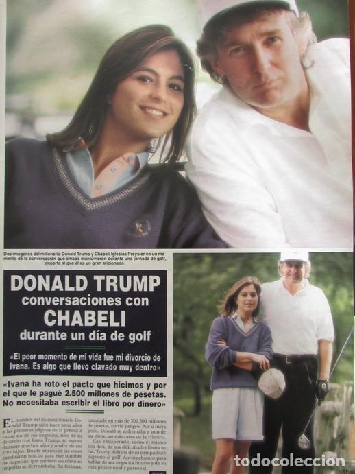 Sammeln von Zeitschriften &iexcl;Hola!: RECORTE HOLA 2515 1992 DONALD TRUMP Y CHABELI IGLESIAS 3 P&Aacute;GS