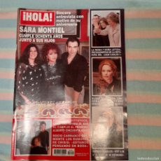 Coleccionismo de Revista Hola: REVISTA HOLA NUMERO 3320 SARA MONTIEL