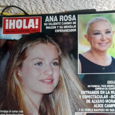 Coleccionismo de Revista Hola: REVISTA HOLA NUMERO 4066 LEONOR VUELVE A CASA
