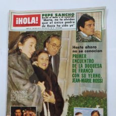 Coleccionismo de Revista Hola: REVISTA ¡HOLA! Nº 2110. 2 FEBRERO 1985. PEPE SANCHO. DUQUESA DE FRANCO. TDKR68