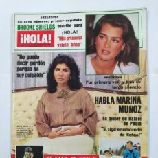 Coleccionismo de Revista Hola: REVISTA ¡HOLA! Nº 2122. 27 ABRIL 1985. MARINA MUÑOZ. CHARLENE TILTON. TDKR68