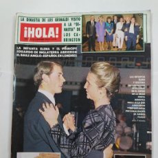 Coleccionismo de Revista Hola: REVISTA ¡HOLA! Nº 2152. 23 NOVIEMBRE 1985. INFANTA ELENA Y EL PRÍNCIPE EDUARDO. TDKR68