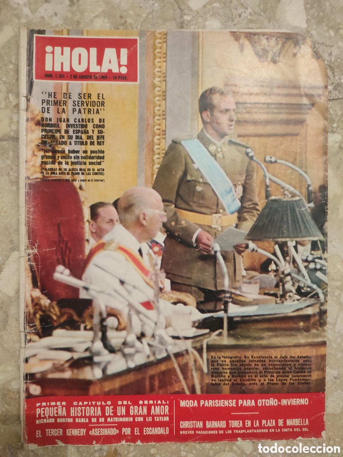 Coleccionismo de Revista Hola: REVISTA HOLA - Foto 2