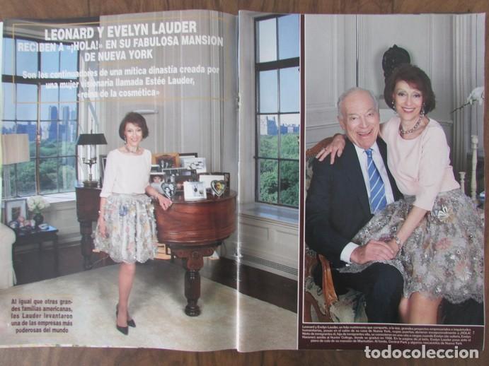 Coleccionismo de Revista Hola: RECORTE REVISTA HOLA N&ordm; 3440 2010 LEONARD Y EVELIN LAUDER 8 P&Aacute;GS. EST&Eacute;E LAUDER 12 P&Aacute;GS
