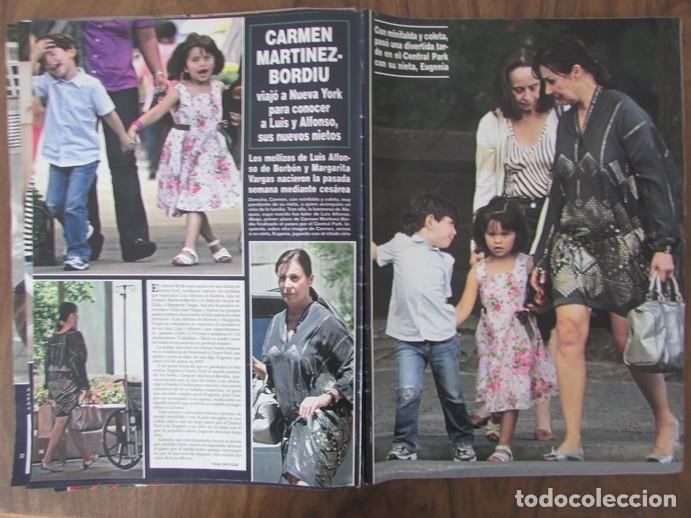 Collezionismo di Rivista &iexcl;Hola!: RECORTE REVISTA HOLA 3436 2010 CARMEN MART&Iacute;NEZ BORDI&Uacute;