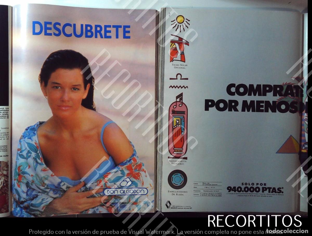 Coleccionismo de Revista Hola: DON ALGODON ANUNCIO PUBLICIDAD - Foto 1