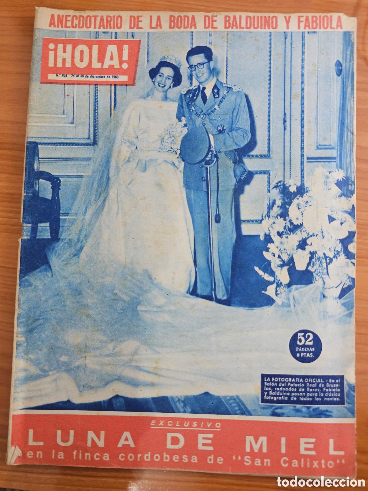 revista hola 852 1960 boda balduino y fabiola d - Compra venta en ...