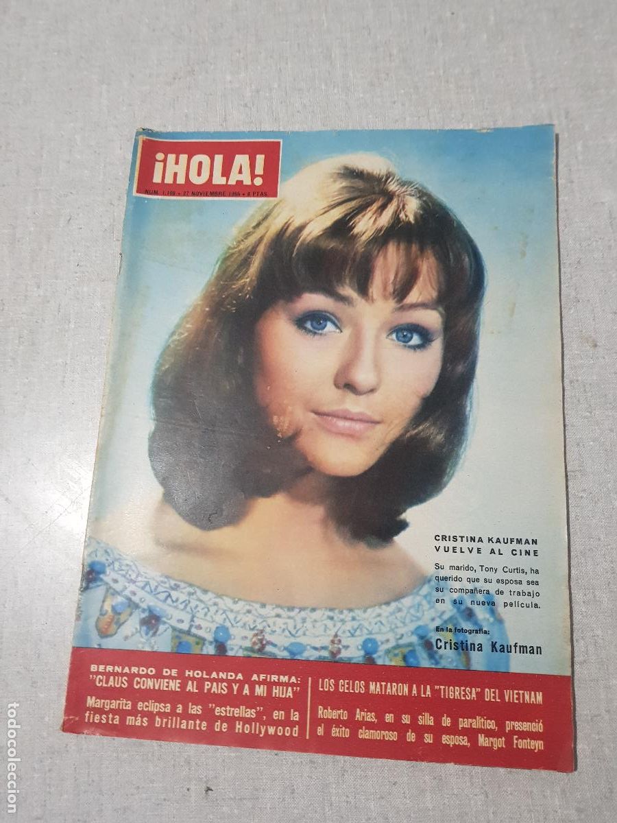 Coleccionismo de Revista Hola: HOLA REVISTA,N&ordm;1109 -1965