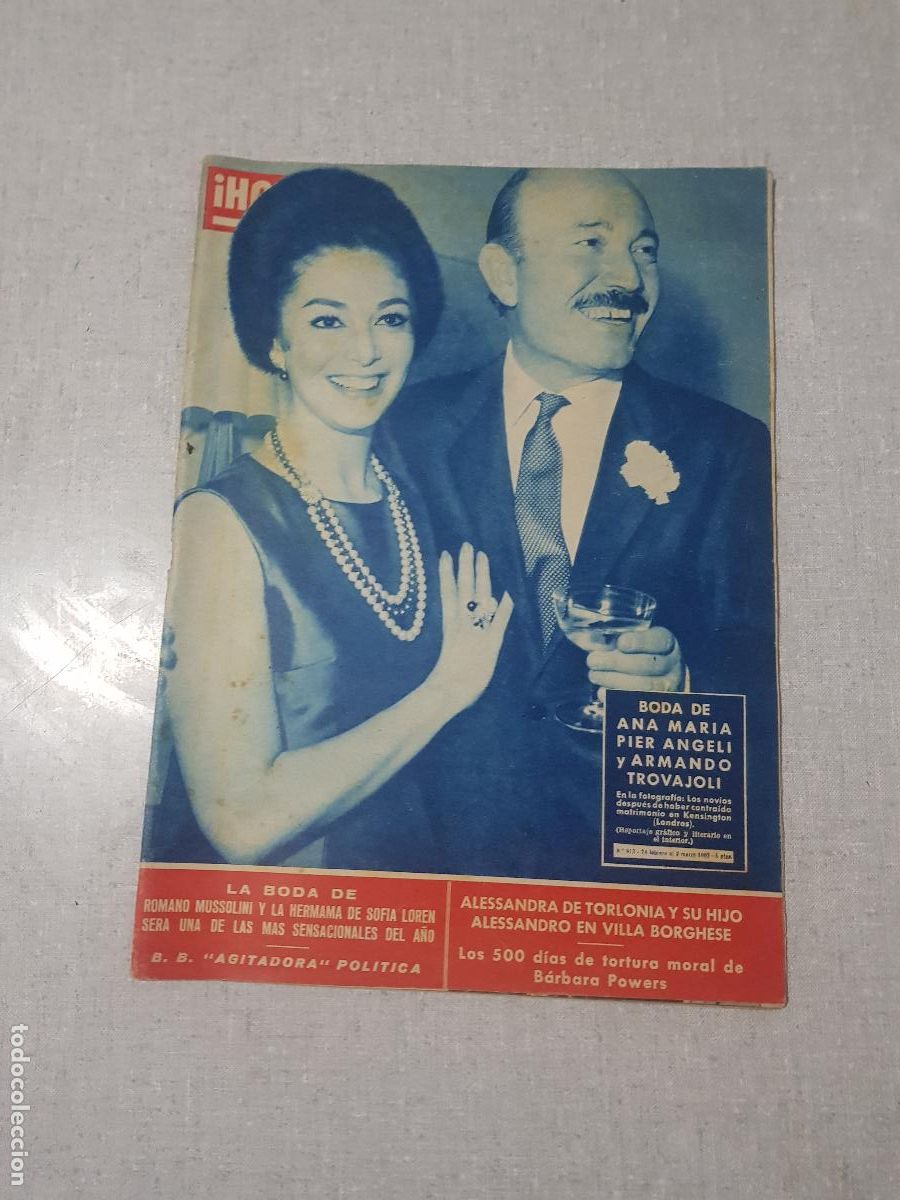 Coleccionismo de Revista Hola: HOLA REVISTA,N&ordm;913 -1962