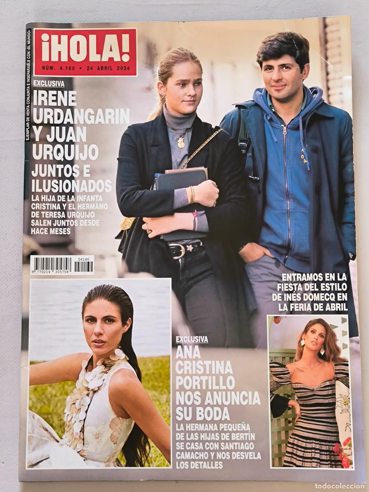 Coleccionismo de Revista Hola: &iexcl;HOLA! N&ordm; 4160 - 24 ABRIL 2024 - REVISTA (L2)