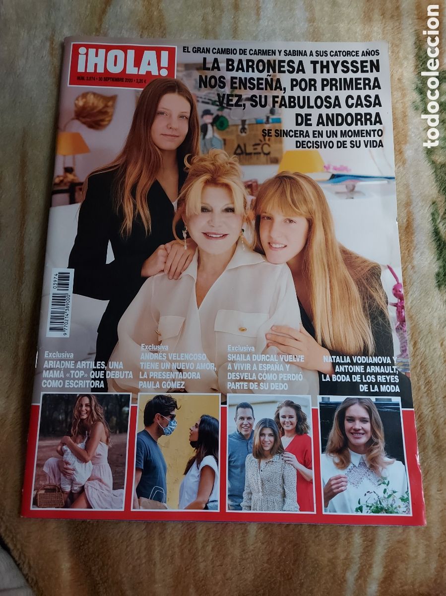 Coleccionismo de Revista Hola: REVISTA HOLA a&ntilde;o 2020