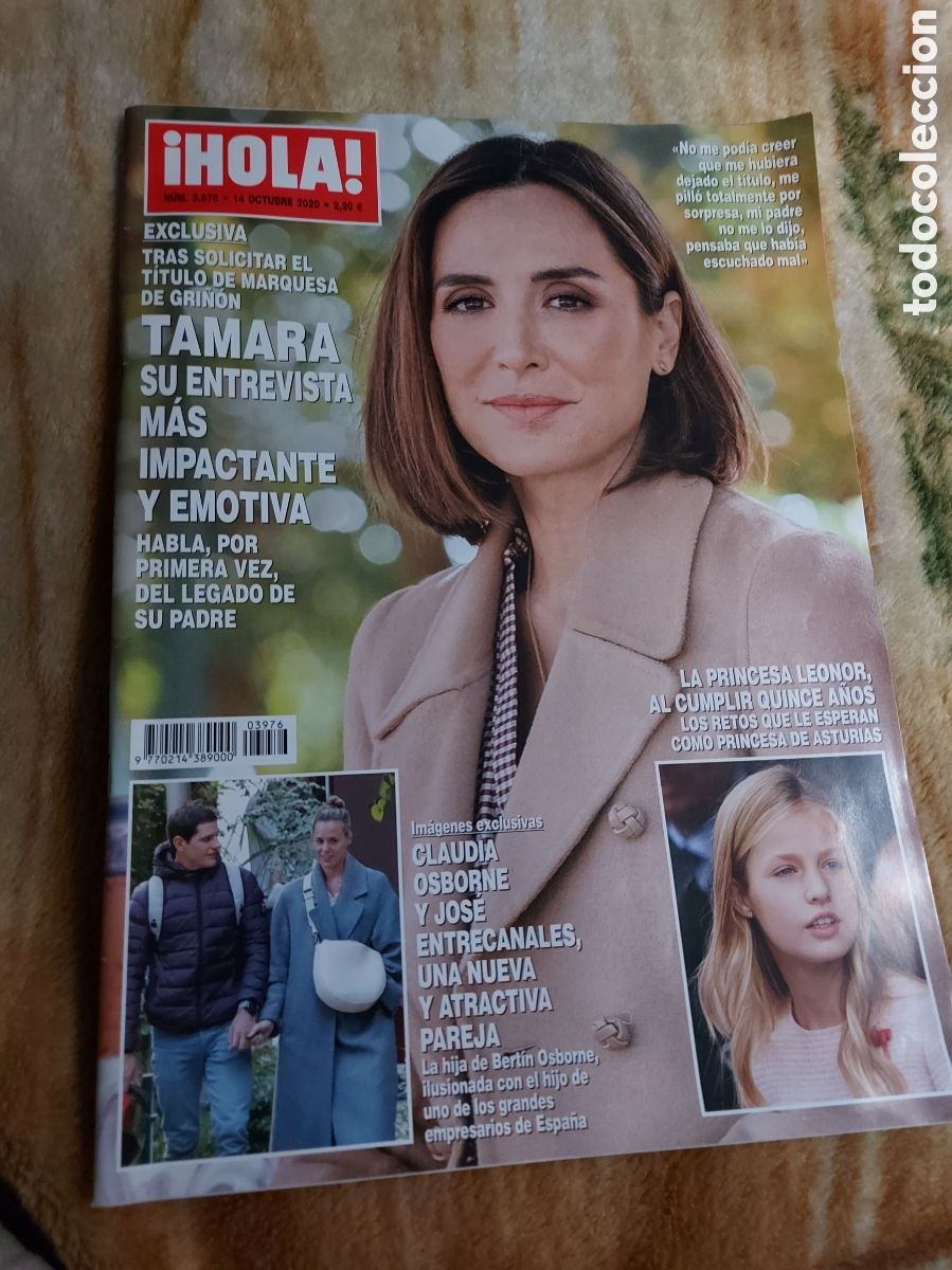 Coleccionismo de Revista Hola: REVISTA HOLA a&ntilde;o 2020