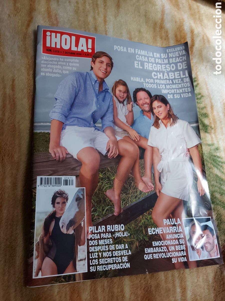 Coleccionismo de Revista Hola: REVISTA HOLA a&ntilde;o 2020
