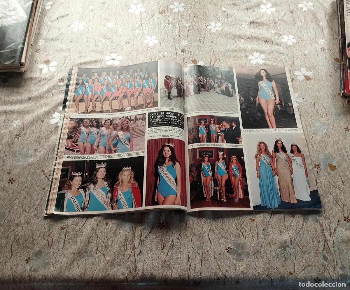 Coleccionismo de Revista Hola: HOLA / MISS EUROPE 1975, MISS EUROPA, SALVATORE ADAMO, BARBARA BOUCHET, SYLVIA KRISTEL, ROGER MOORE