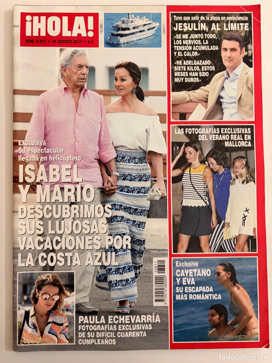 Coleccionismo de Revista Hola: &iexcl;HOLA! N&ordm; 3811. AGOSTO 2007. EXCLUSIVA: SU ESPECTACULAR LLEGADA EN HELIC&Oacute;PTERO. LEER