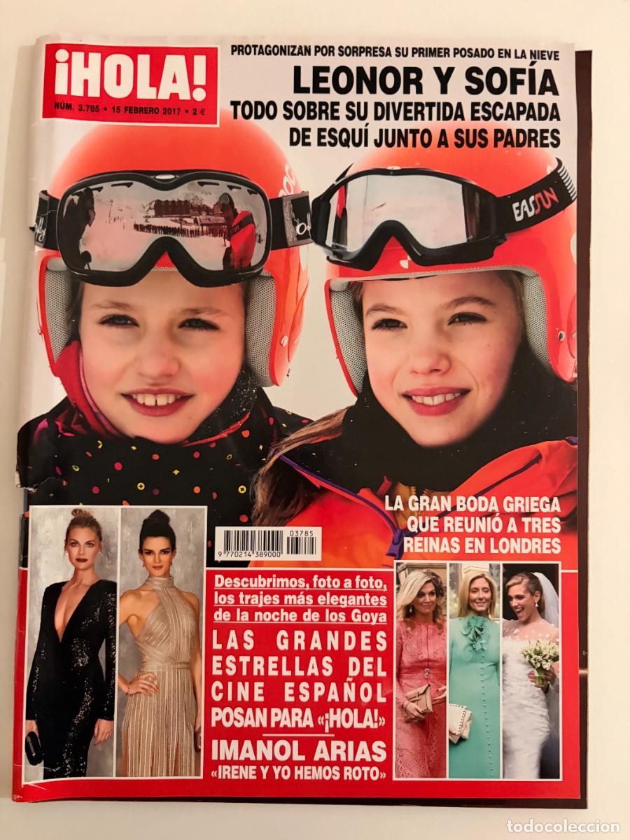 Coleccionismo de Revista Hola: &iexcl;HOLA! N&ordm; 3785. FEBRERO 2017. LA GRAN BODA GRIEGA QUE REUNI&Oacute; A TRES REINAS EN LONDRES.. LEER