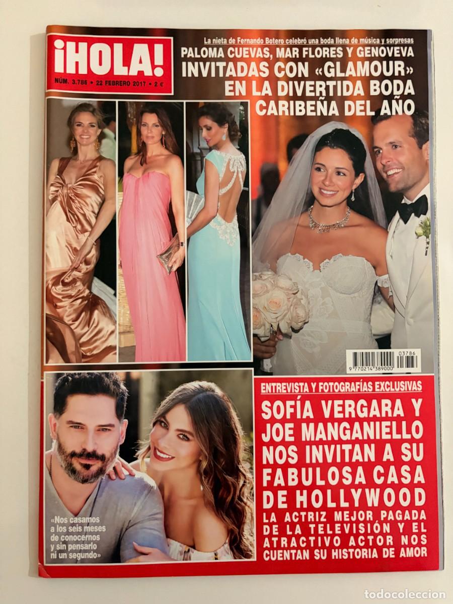 Coleccionismo de Revista Hola: &iexcl;HOLA! N&ordm; 3786. FEBRERO 2017. LA NIETA DE FERNANDO BOTERO CELEBR&Oacute; UNA BODA LLENA DE M&Uacute;SICA. LEER