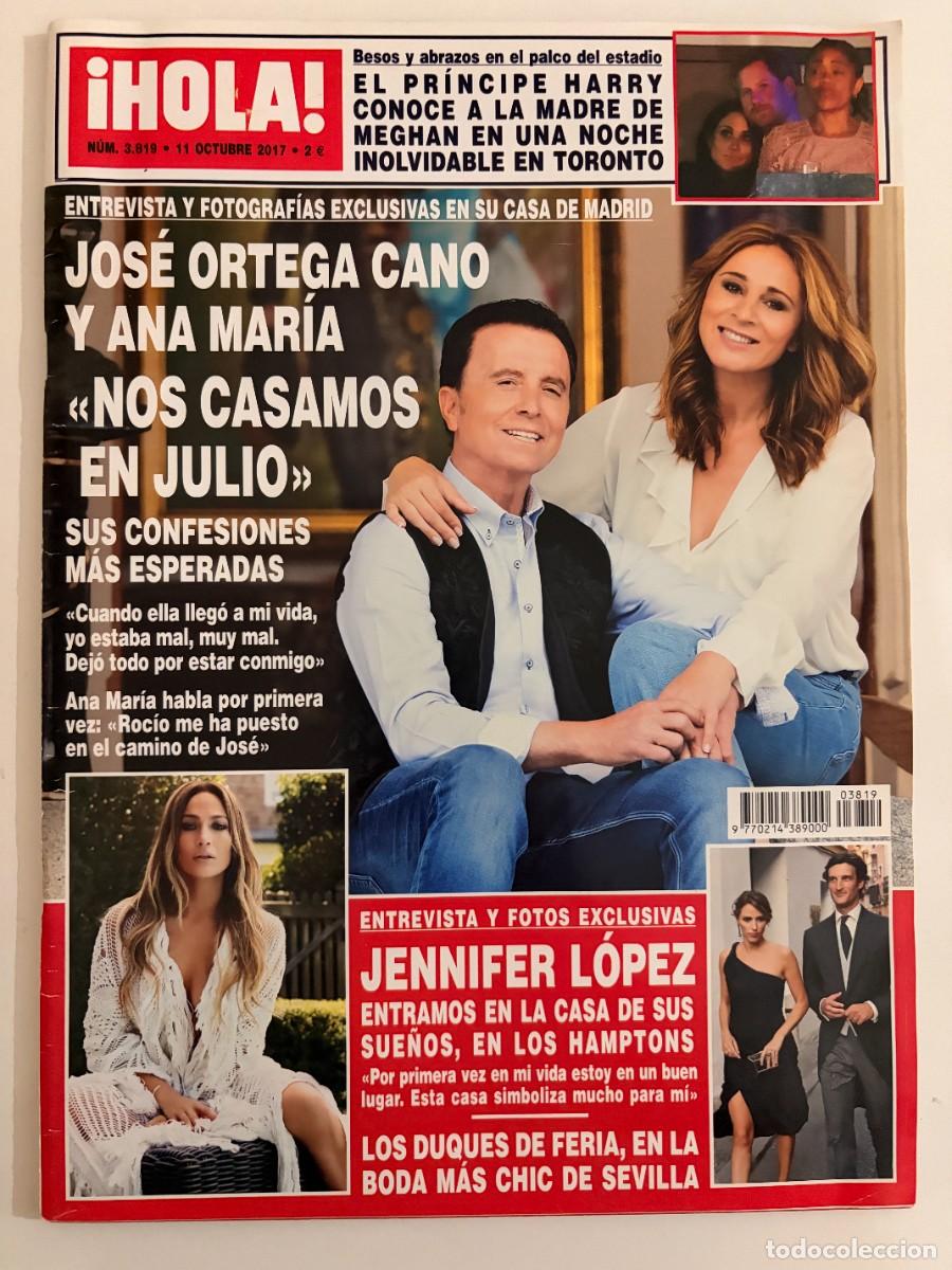 Coleccionismo de Revista Hola: &iexcl;HOLA! N&ordm; 3819. OCTUBRE 2017. LOS DUQUES DE FERIA, EN LA BODA M&Aacute;S CHIC DE SEVILLA. LEER