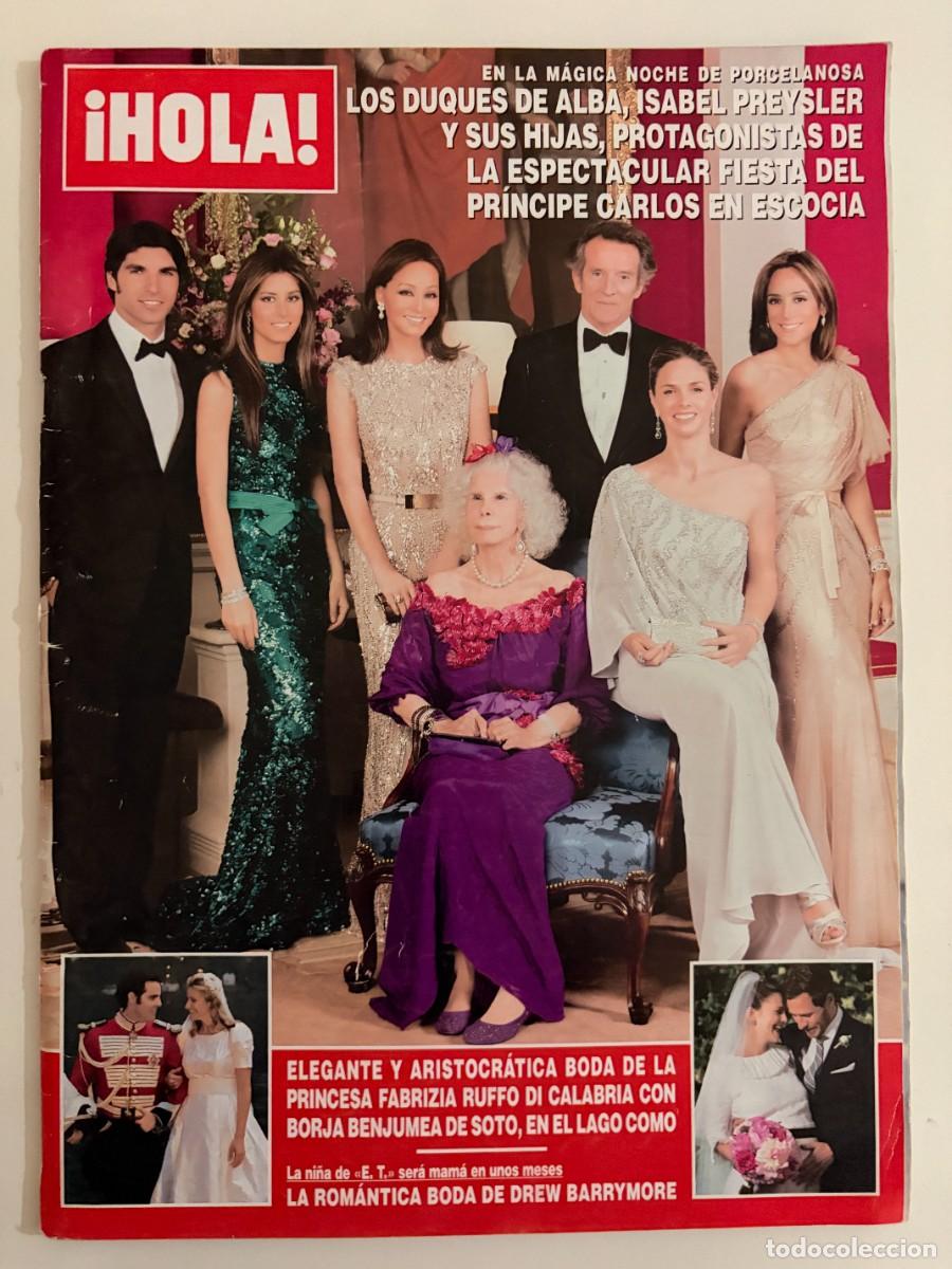 Coleccionismo de Revista Hola: &iexcl;HOLA! N&ordm; 3786. FEBRERO 2017. LOS DUQUES DE ALBA, ISABEL PREYSLER Y SUS HIJAS, PROTAGONISTAS. LEER