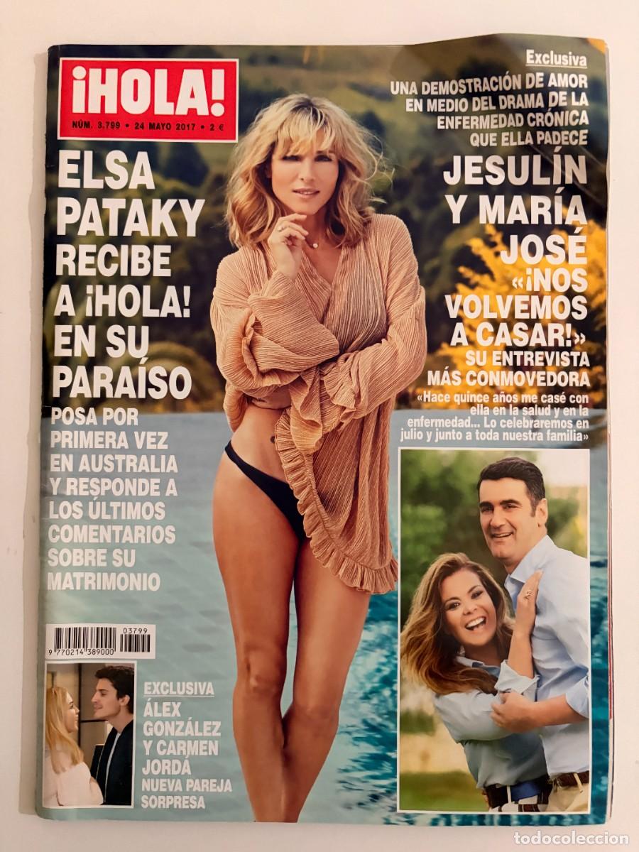 Coleccionismo de Revista Hola: &iexcl;HOLA! N&ordm; 3799. MAYO 2017. ELSA PATAKY RECIBE A &iexcl;HOLA! EN SU PARA&Iacute;SO. POSA EN AUSTRALIA. LEER