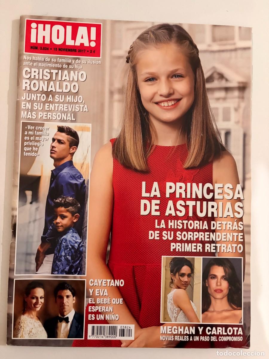 Coleccionismo de Revista Hola: &iexcl;HOLA! N&ordm; 3824. NOVIEMBRE 2017. LA PRINCESA DE ASTURIAS.LA HISTORIA DETR&Aacute;S DE SU PRIMER RETRATO.LEER