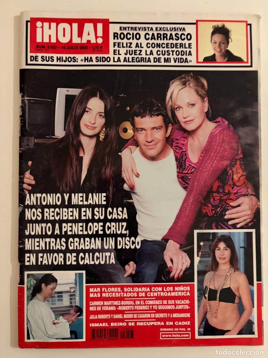 Coleccionismo de Revista Hola: &iexcl;HOLA! N&ordm; 3023. JULIO 2002. ENTREVISTA EXCLUSIVA: ROC&Iacute;O CARRASCO, FELIZ AL CONCEDERLE EL JUEZ. LEER