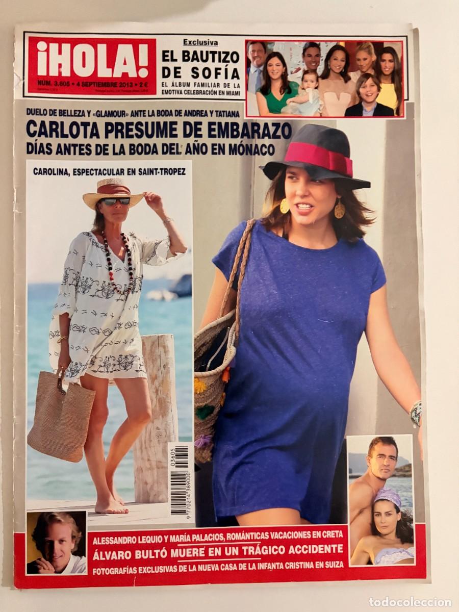 Coleccionismo de Revista Hola: &iexcl;HOLA! N&ordm; 3605. SEPTIEMBRE 2013. EXCLUSIVA: EL BAUTIZO DE SOF&Iacute;A. LEER