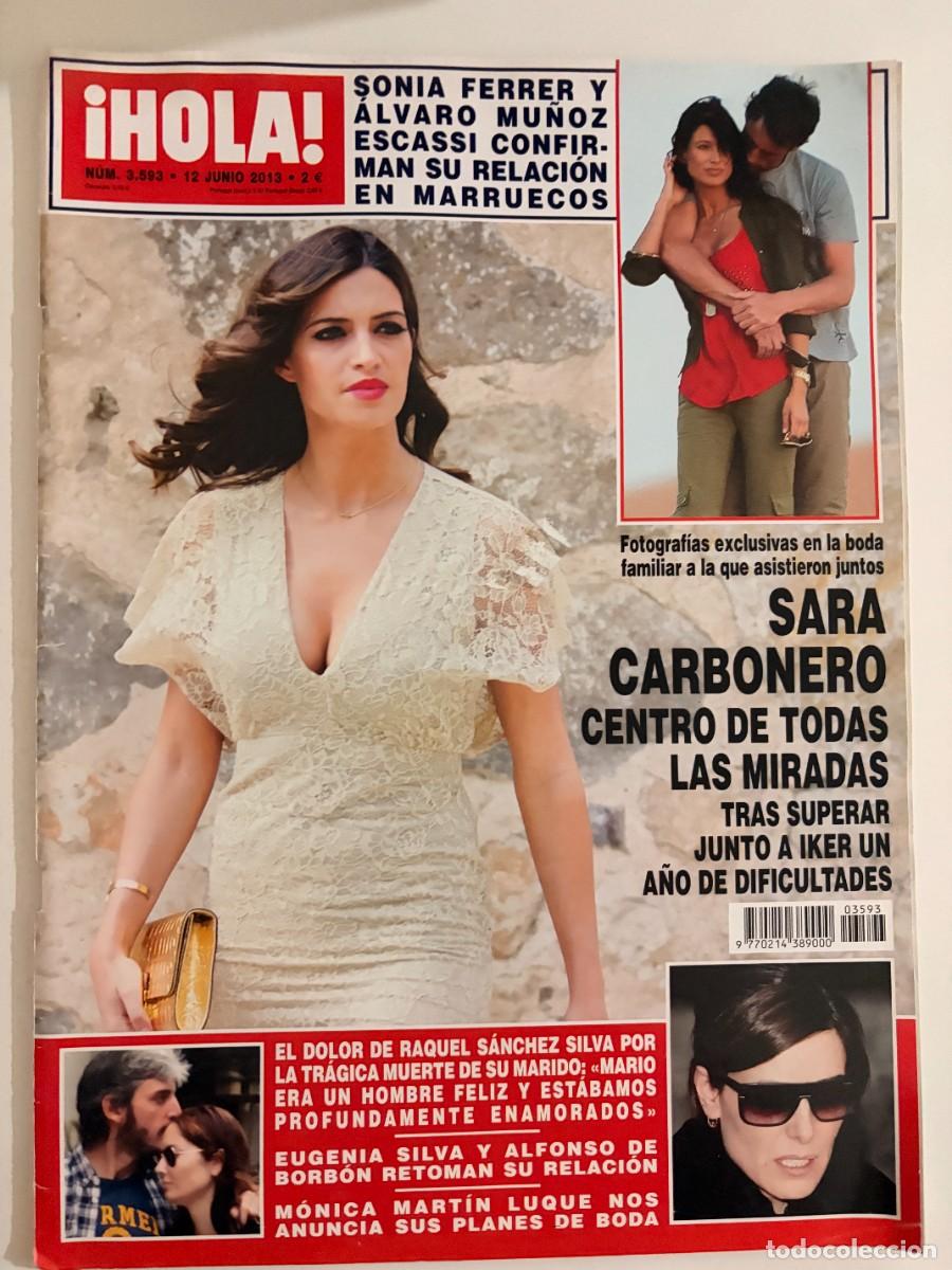 Coleccionismo de Revista Hola: &iexcl;HOLA! N&ordm; 3593. JUNIO 2013. SONIA FERRER Y &Aacute;LVARO MU&Ntilde;OZ ESCASSI CONFIRMAN SU RELACI&Oacute;N. LEER