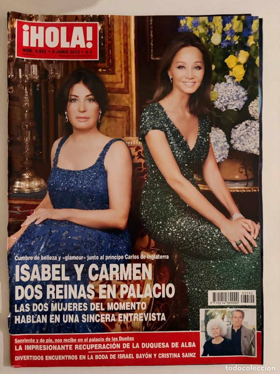 Coleccionismo de Revista Hola: &iexcl;HOLA! N&ordm; 3592. JUNIO 2013.CUMBRE DE BELLEZA Y &laquo;GLAMOUR&raquo; JUNTO AL PR&Iacute;NCIPE CARLOS DE INGLATERRA.LEER