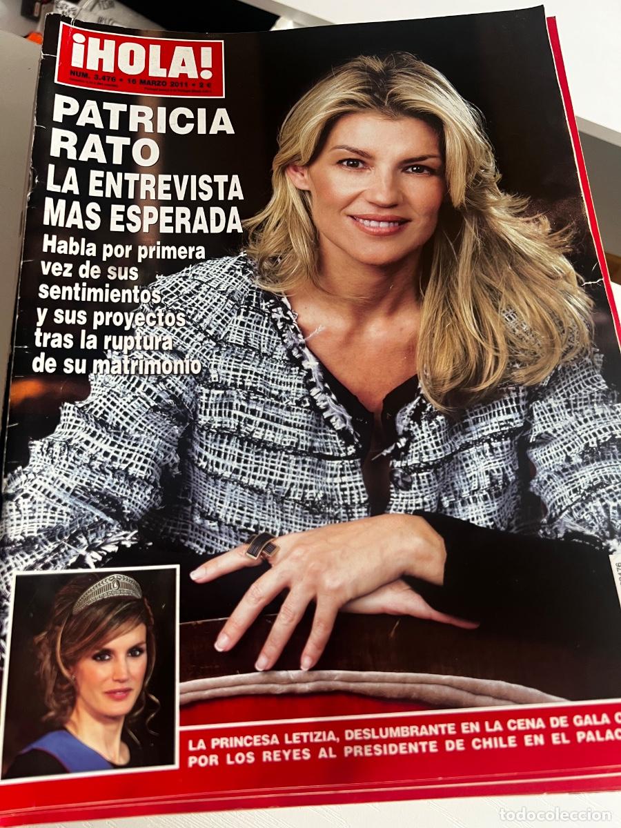 Coleccionismo de Revista Hola: &iexcl;HOLA! N&ordm; 3476. A&Ntilde;O 2011. PATRICIA RATO, LA ENTREVISTA M&Aacute;S ESPERADA. LEER.