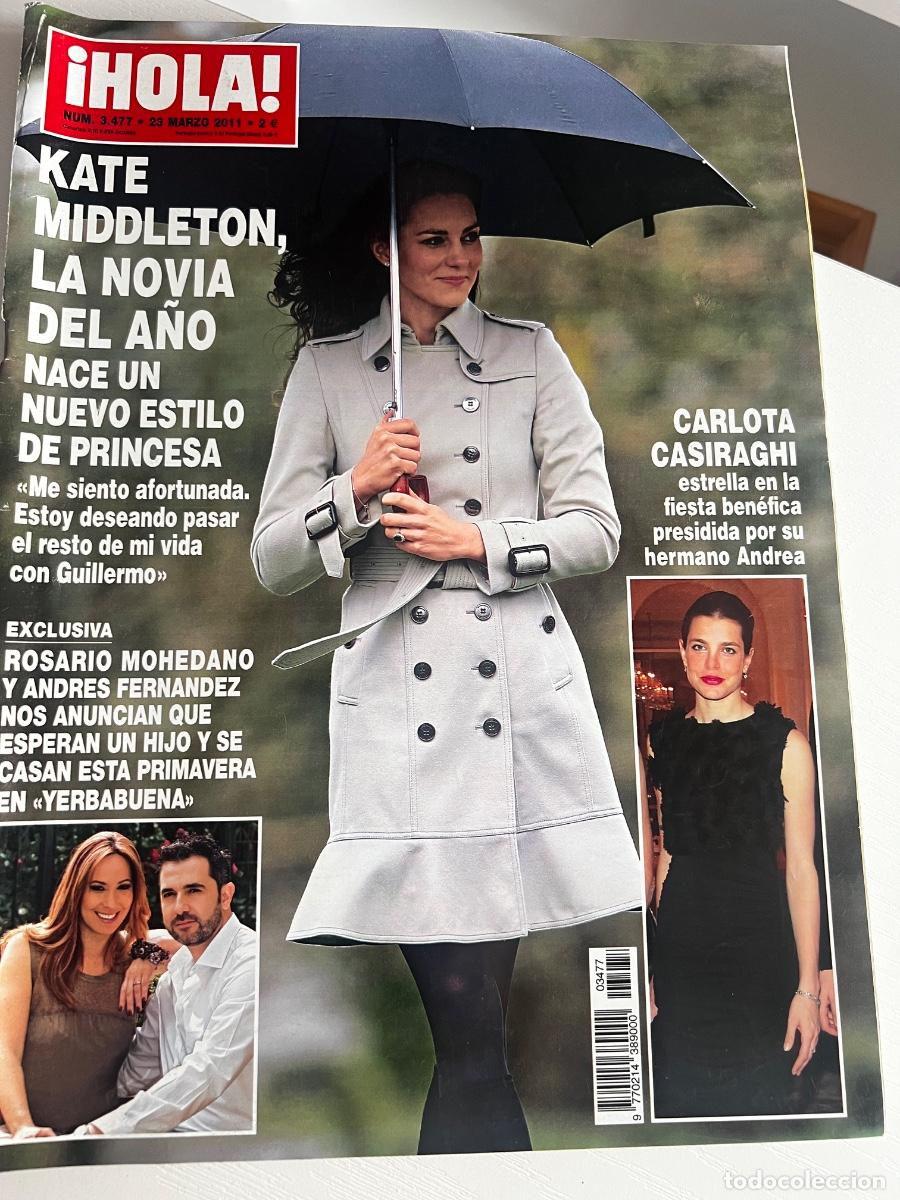 Coleccionismo de Revista Hola: HOLA! N&ordm; 3477. MARZO 2011. KATE MIDDLETON LA NOVIA DEL A&Ntilde;O, NACE UN NUEVO ESTILO DE PRINCESA.